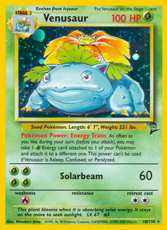 Venusaur — Base Set 2