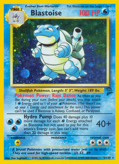 Blastoise — Base Set 2