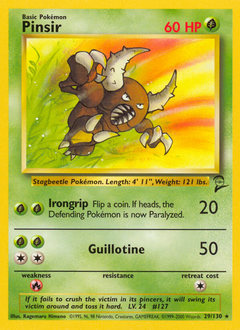 Pinsir — Base Set 2