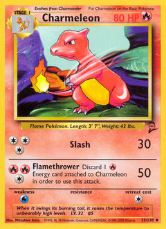 Charmeleon — Base Set 2