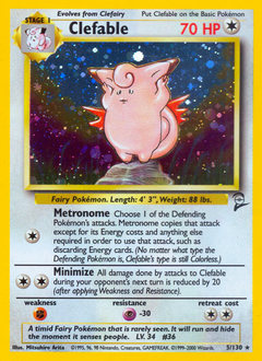 Clefable — Base Set 2