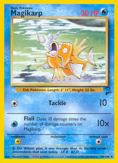 Magikarp — Base Set 2