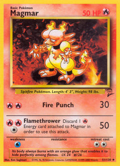 Magmar — Base Set 2