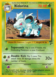 Nidorina — Base Set 2