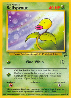 Bellsprout — Base Set 2