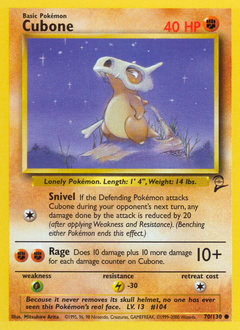 Cubone — Base Set 2
