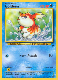 Goldeen — Base Set 2
