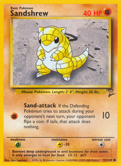 Sandshrew — Base Set 2