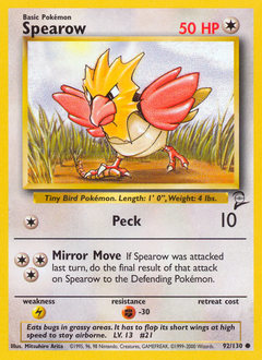 Spearow — Base Set 2