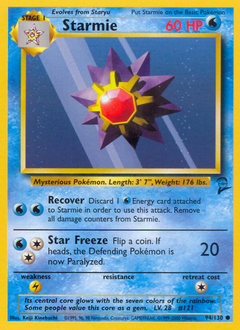 Starmie — Base Set 2