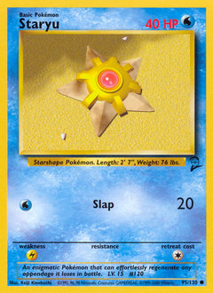 Staryu — Base Set 2