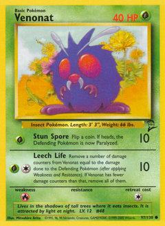 Venonat — Base Set 2