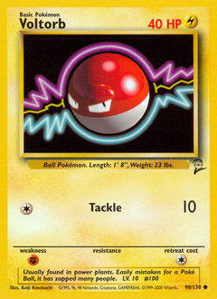 Voltorb — Base Set 2
