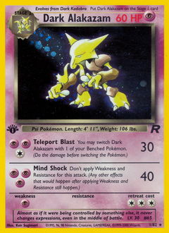 Dark Alakazam — Team Rocket