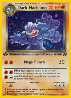 Dark Machamp — Team Rocket