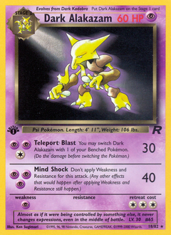 Dark Alakazam — Team Rocket
