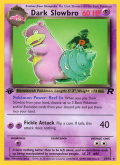 Dark Slowbro — Team Rocket