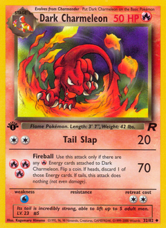 Dark Charmeleon — Team Rocket