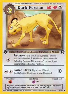 Dark Persian — Team Rocket