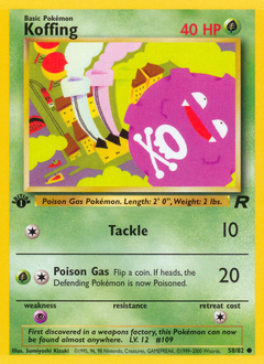 Koffing — Team Rocket