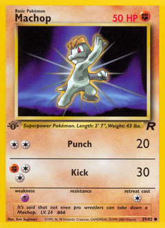 Machop — Team Rocket