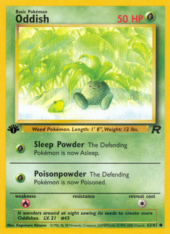 Oddish — Team Rocket