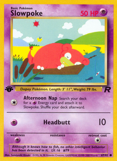 Slowpoke — Team Rocket