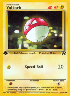 Voltorb — Team Rocket