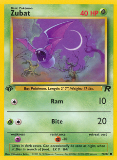 Zubat — Team Rocket
