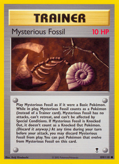 Mysterious Fossil — Legendary Collection