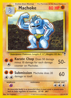 Machoke — Legendary Collection