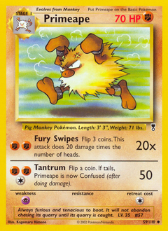 Primeape — Legendary Collection