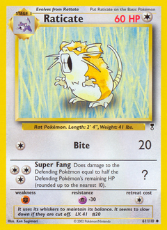 Raticate — Legendary Collection