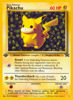 Pikachu — Wizards Black Star Promos