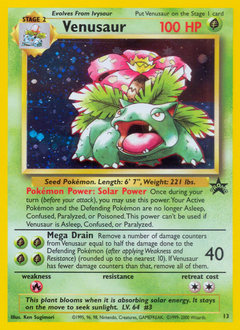 Venusaur — Wizards Black Star Promos
