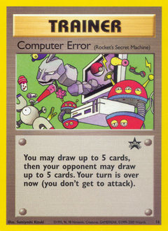 Computer Error — Wizards Black Star Promos