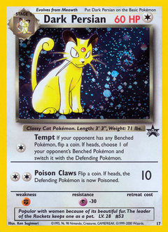 Dark Persian — Wizards Black Star Promos