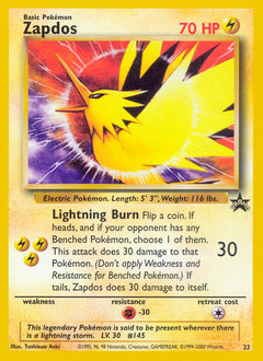 Zapdos — Wizards Black Star Promos