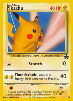Pikachu — Wizards Black Star Promos