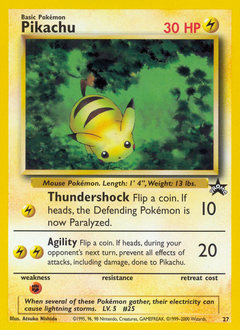 Pikachu — Wizards Black Star Promos