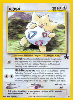 Togepi — Wizards Black Star Promos