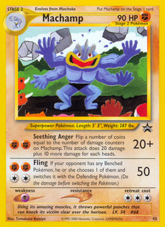 Machamp — Wizards Black Star Promos