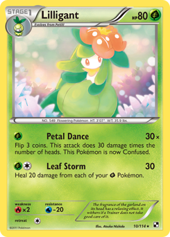 Lilligant — Black & White