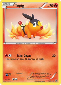 Tepig — Black & White