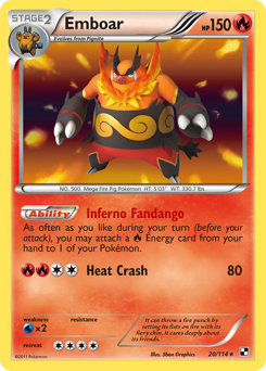 Emboar — Black & White