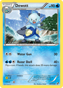 Dewott — Black & White