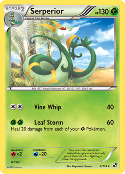 Serperior — Black & White