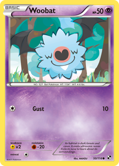 Woobat — Black & White