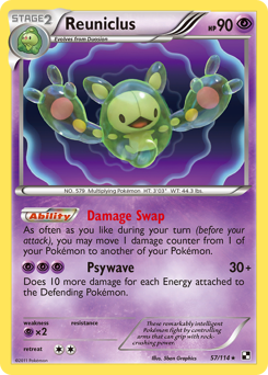 Reuniclus — Black & White