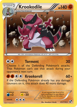 Krookodile — Black & White